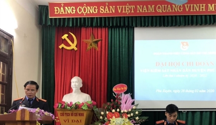 Chi đoàn Viện KSND huyện Phú Xuyên tổ chức thành công Đại hội Chi đoàn...
